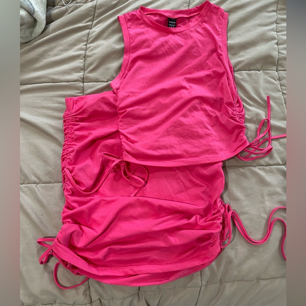 Pink Set (top and skirt)